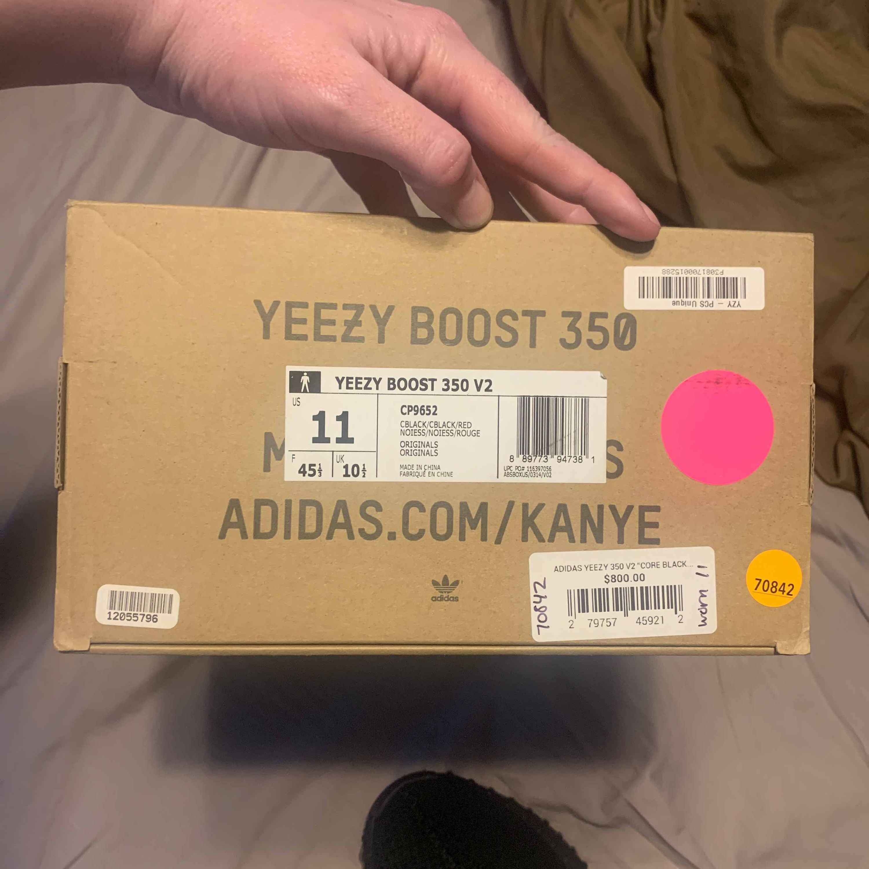 Yeezy Boost 350 V2 'Bred' - adidas - CP9652 | GOAT