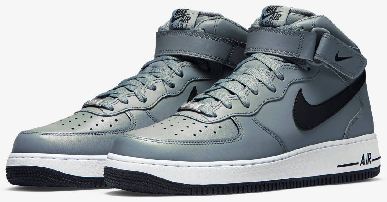 Air Force 1 Mid '07 'Cool Grey' - Nike - 315123 026 | GOAT