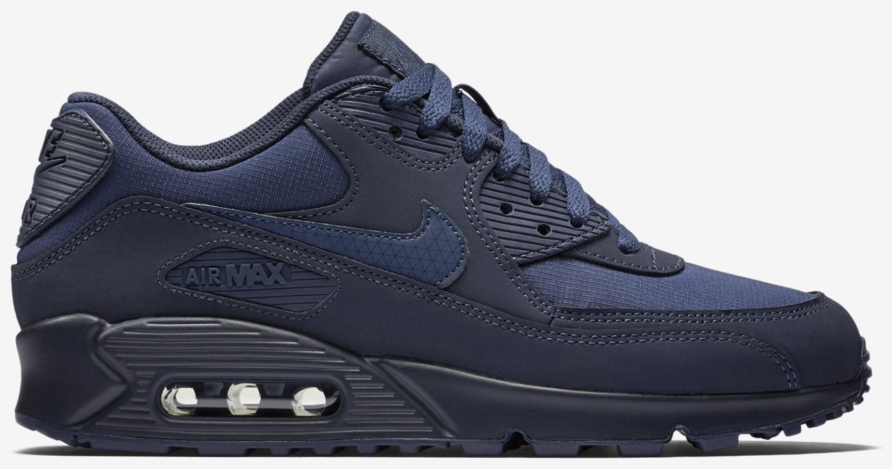 air max 90 leather midnight navy