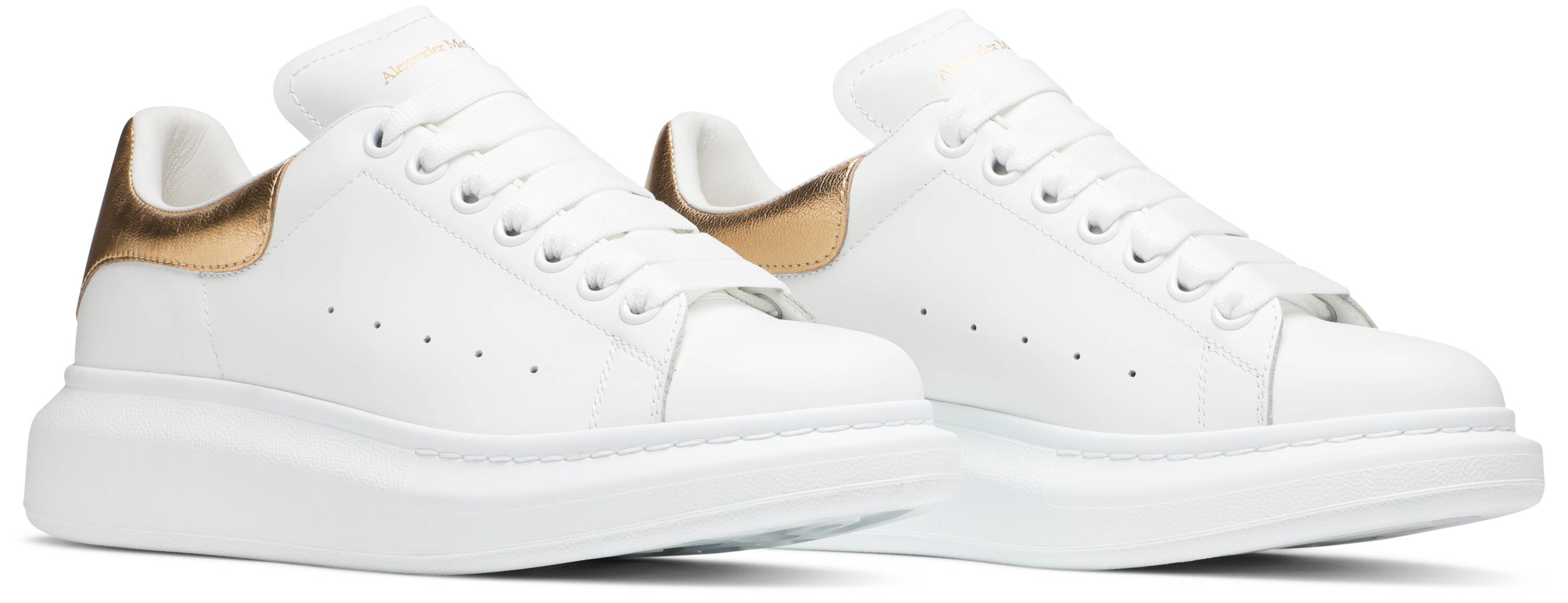 ALEXANDER MCQUEEN》 553770 WHGP0 1000 Oversol sneakers (alexander 