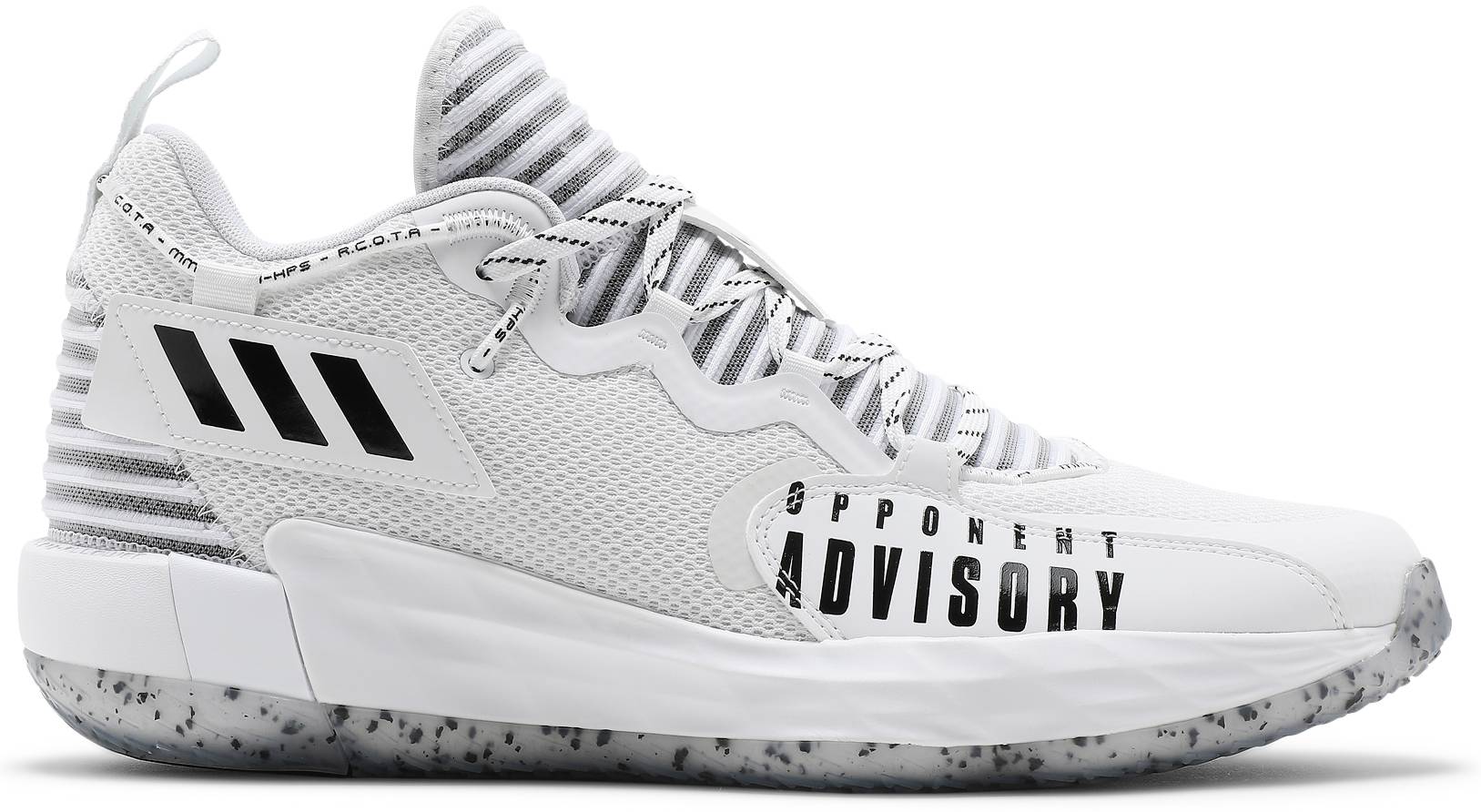 Dame 7 EXTPLY 'Opponent Advisory - White' - adidas - H68990 | GOAT