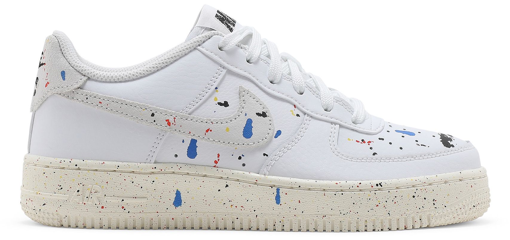 nike air force 1 lv8 paint splatter