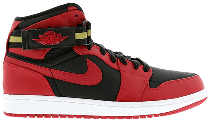 Air Jordan 1 High Strap 'Black Gym Red' Air Jordan 342132 002 GOAT