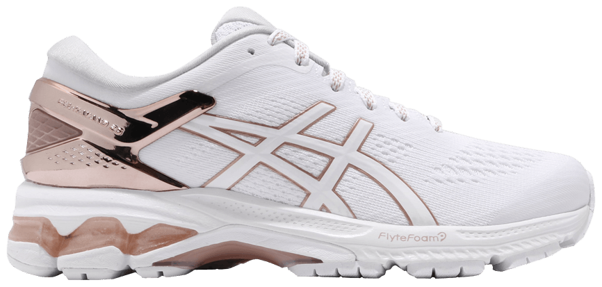 asics kayano rose gold