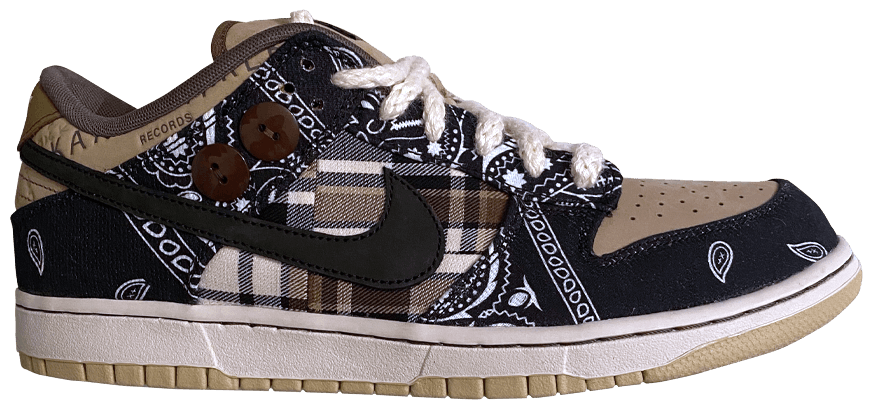 travis scott dunks goat
