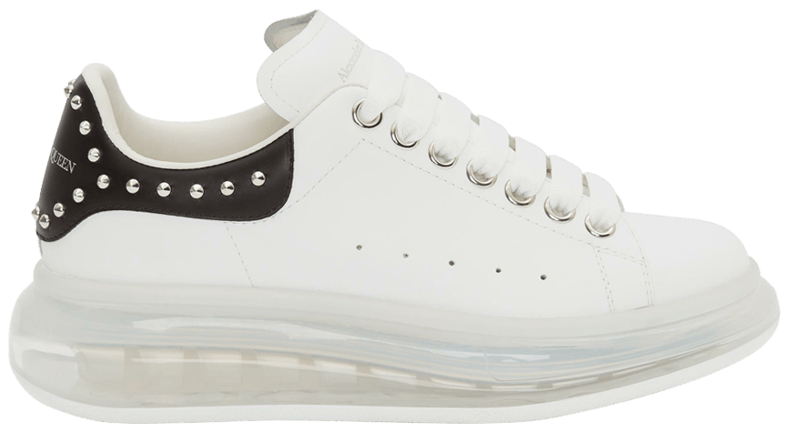 alexander mcqueen iridescent transparent oversized sneakers