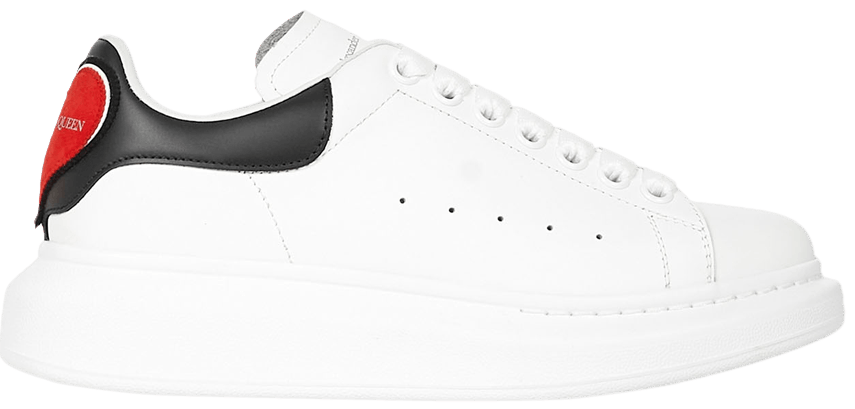 alexander mcqueen iridescent transparent oversized sneakers