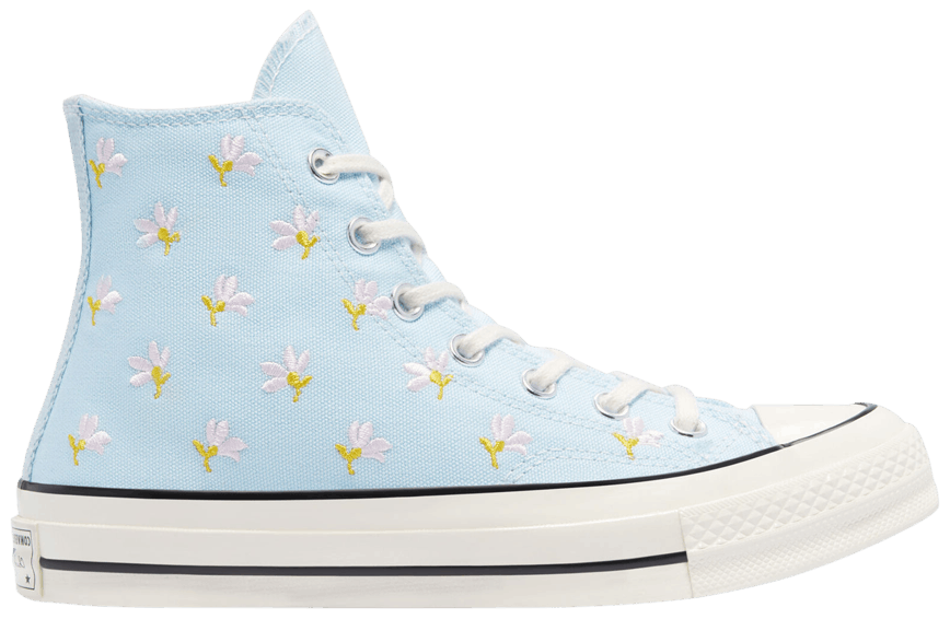 chucks floral print