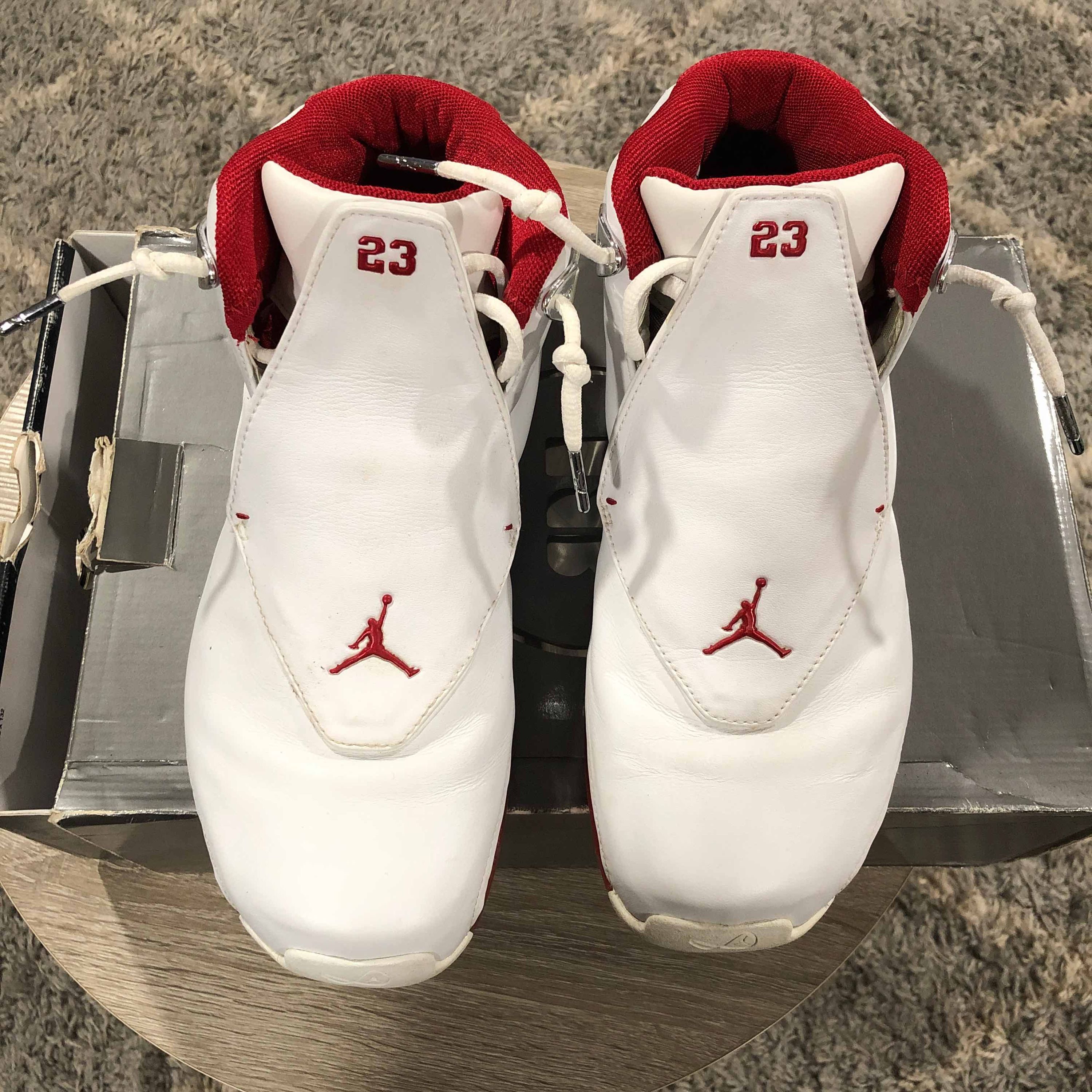 jordan 18 og white red