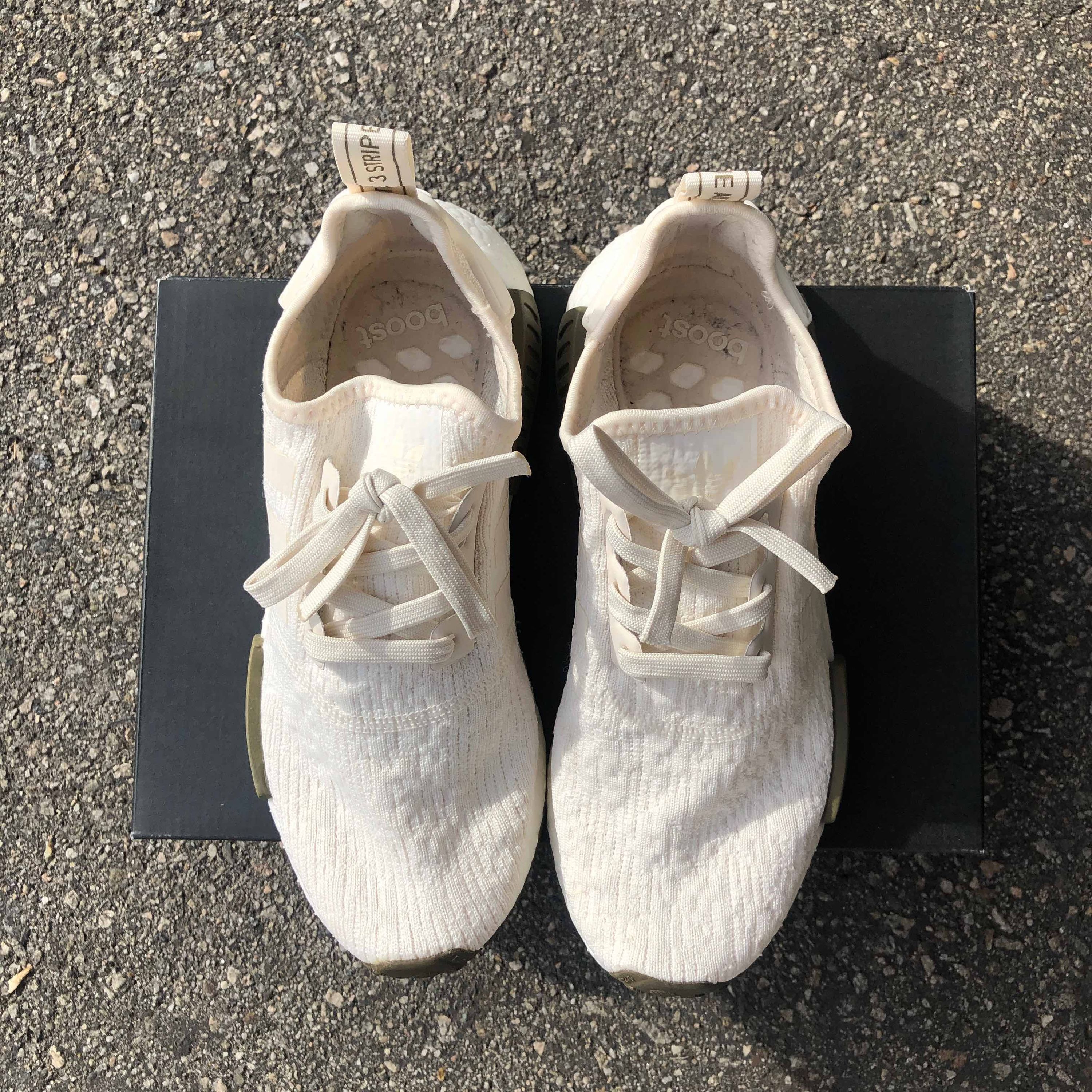 Champs Sports x NMD_R1 'Chalk and Olive' - adidas - CQ0758 | GOAT