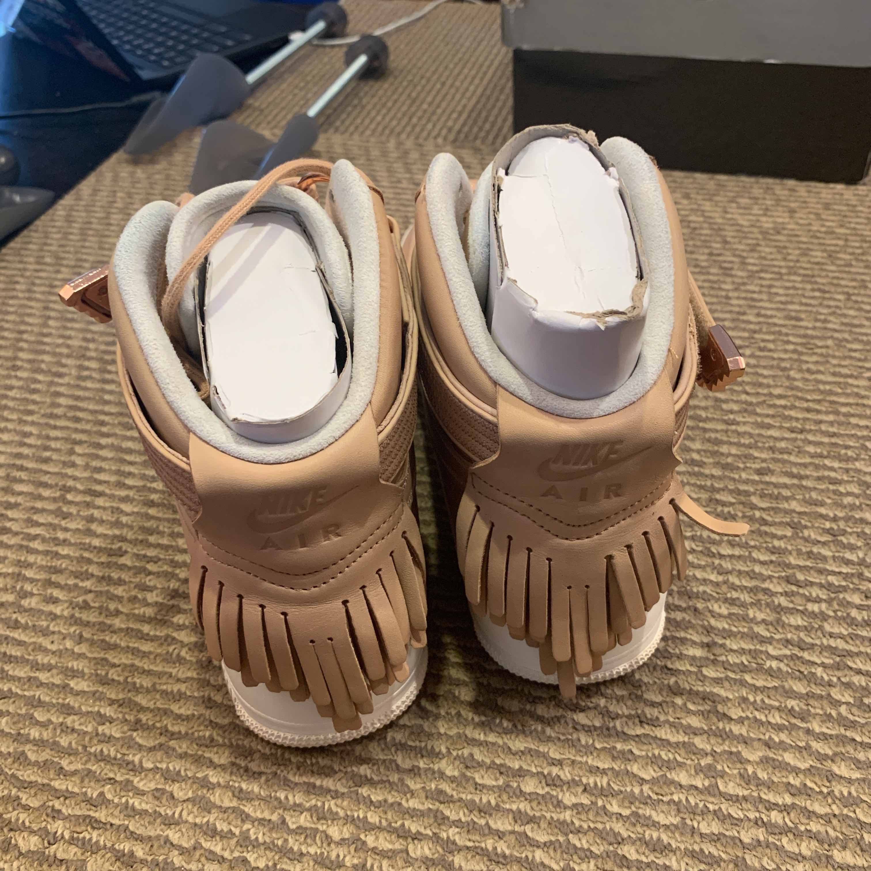 air force 1 vachetta tan high