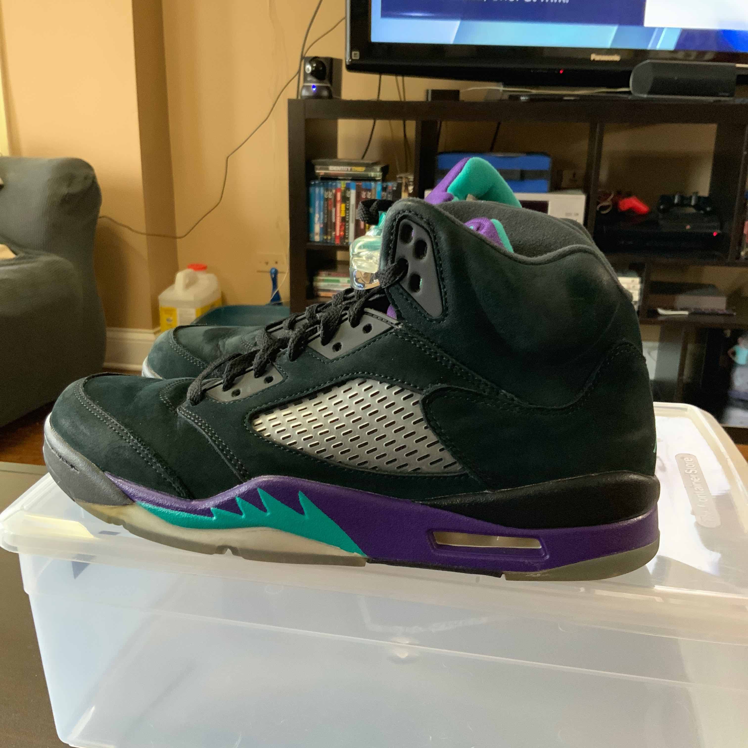 Air Jordan 5 Retro 'Black Grape' Air Jordan 136027 007 GOAT