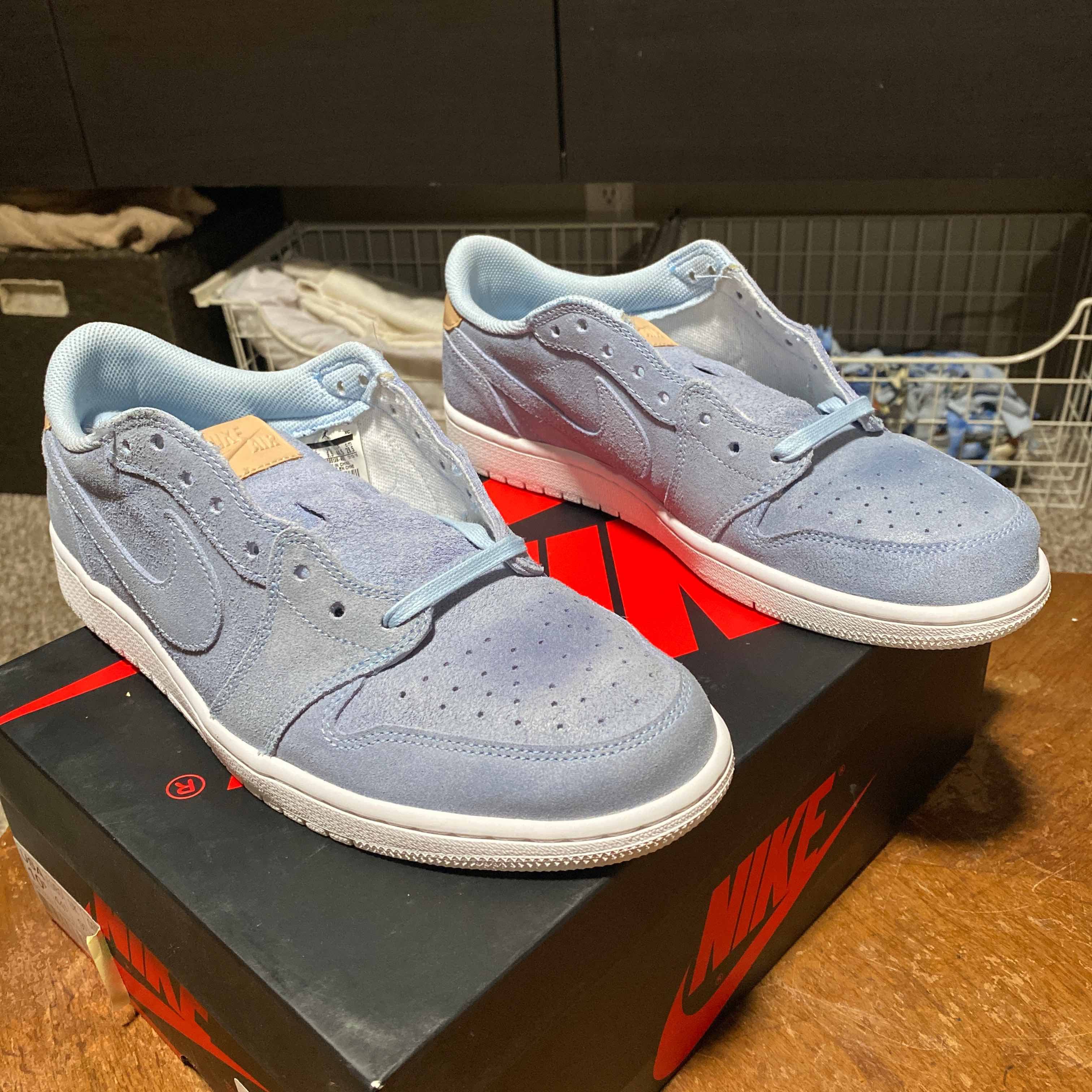jordan 1 low ice blue mens