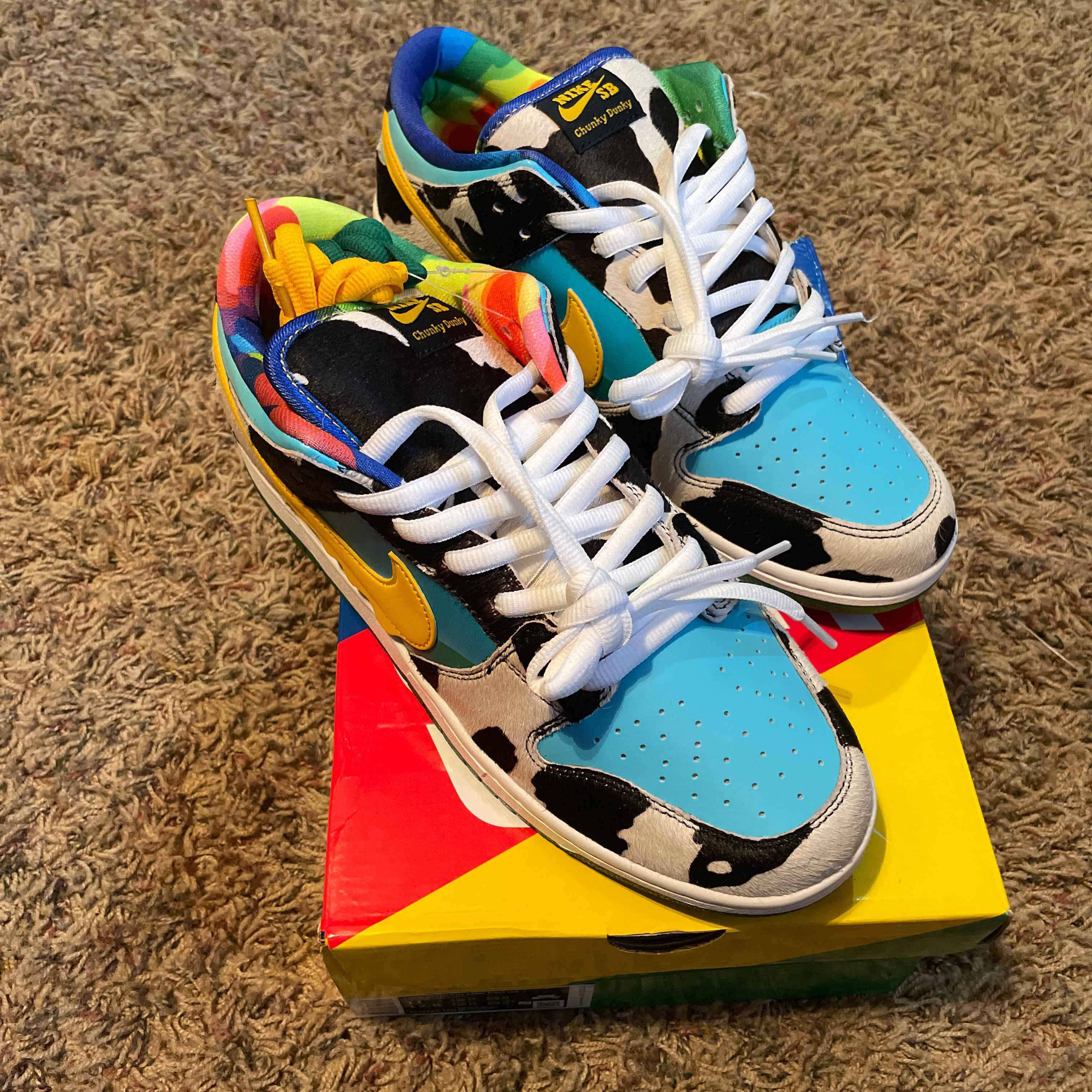 Ben & Jerry's x Dunk Low SB 'Chunky Dunky' Special Ice Cream Box - Nike ...