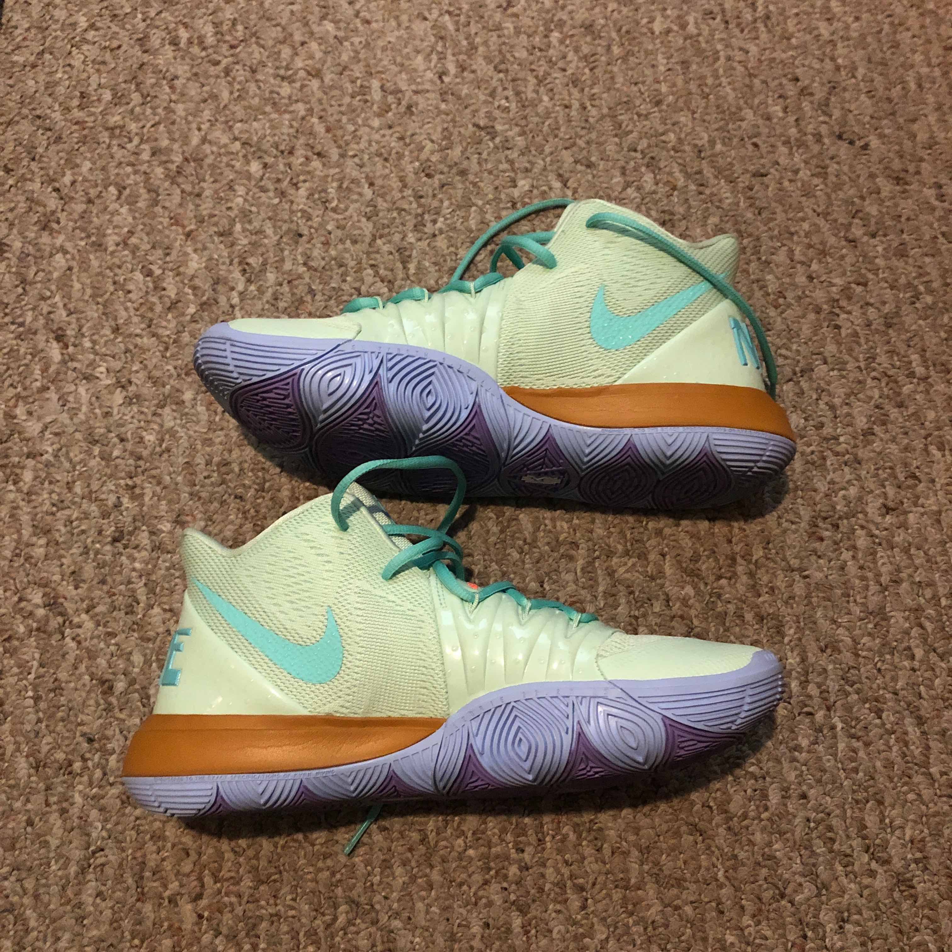 spongebob squarepants x kyrie 5 squidward