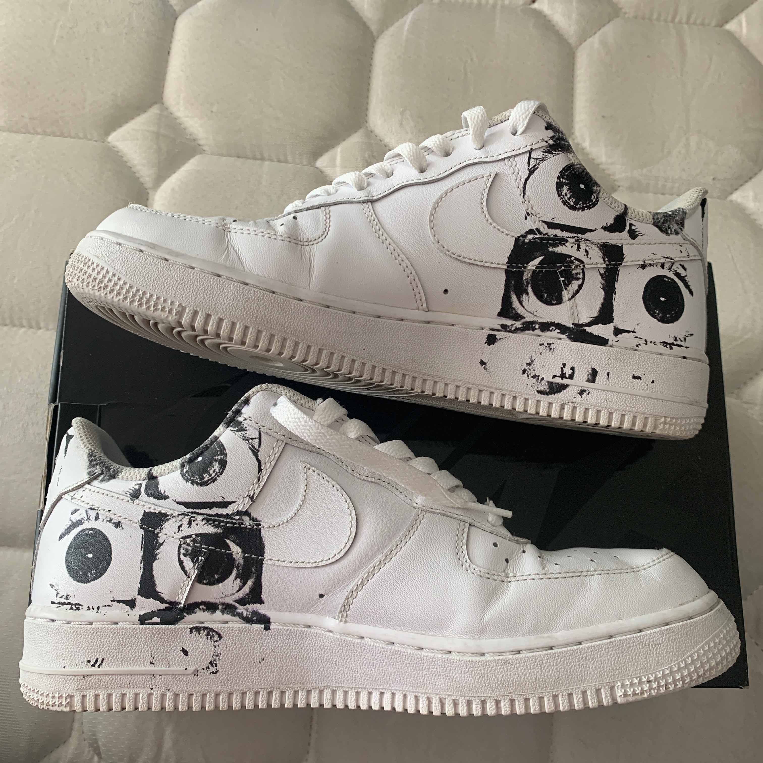 comme de garcon supreme air force 1