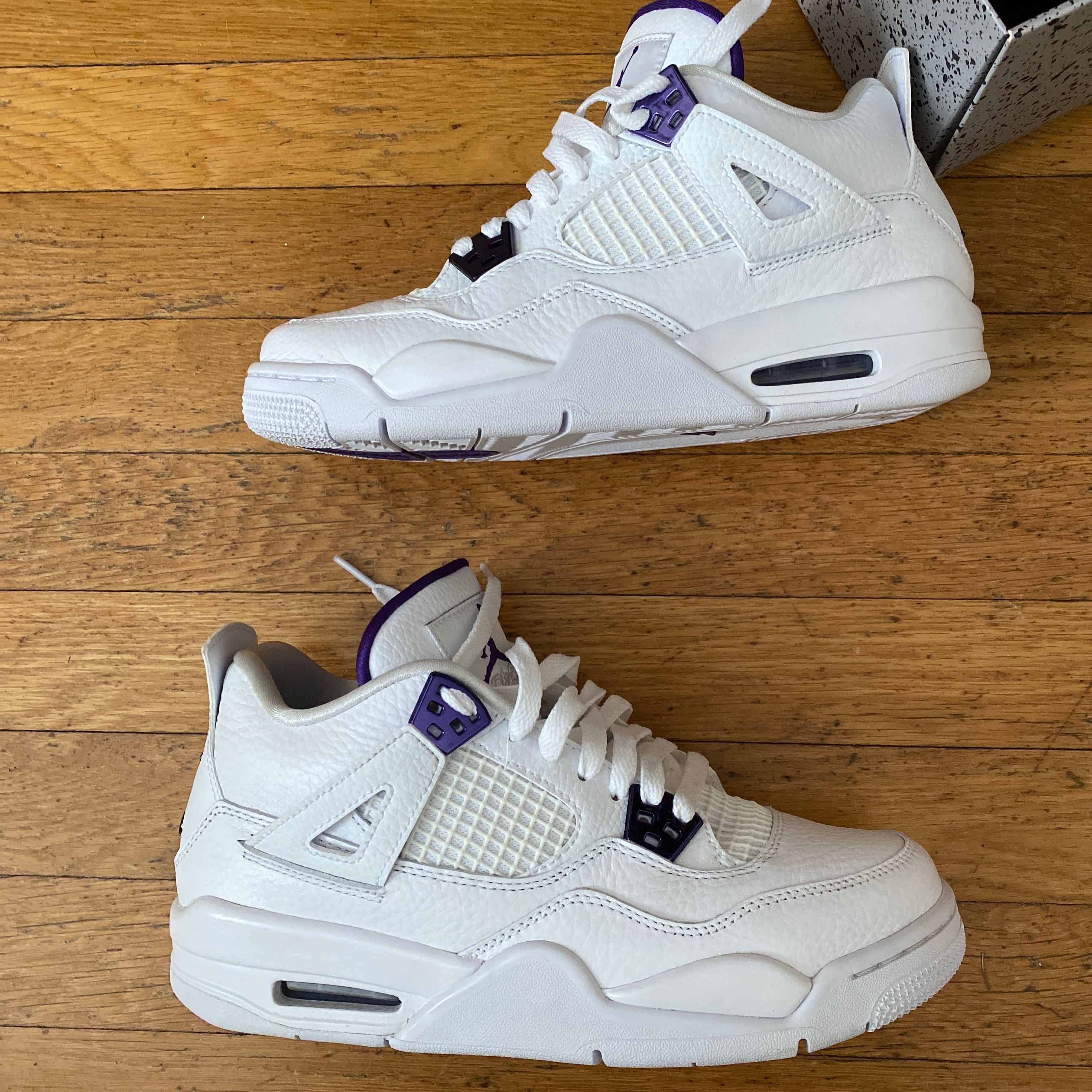 jordan 4 purple metallic price