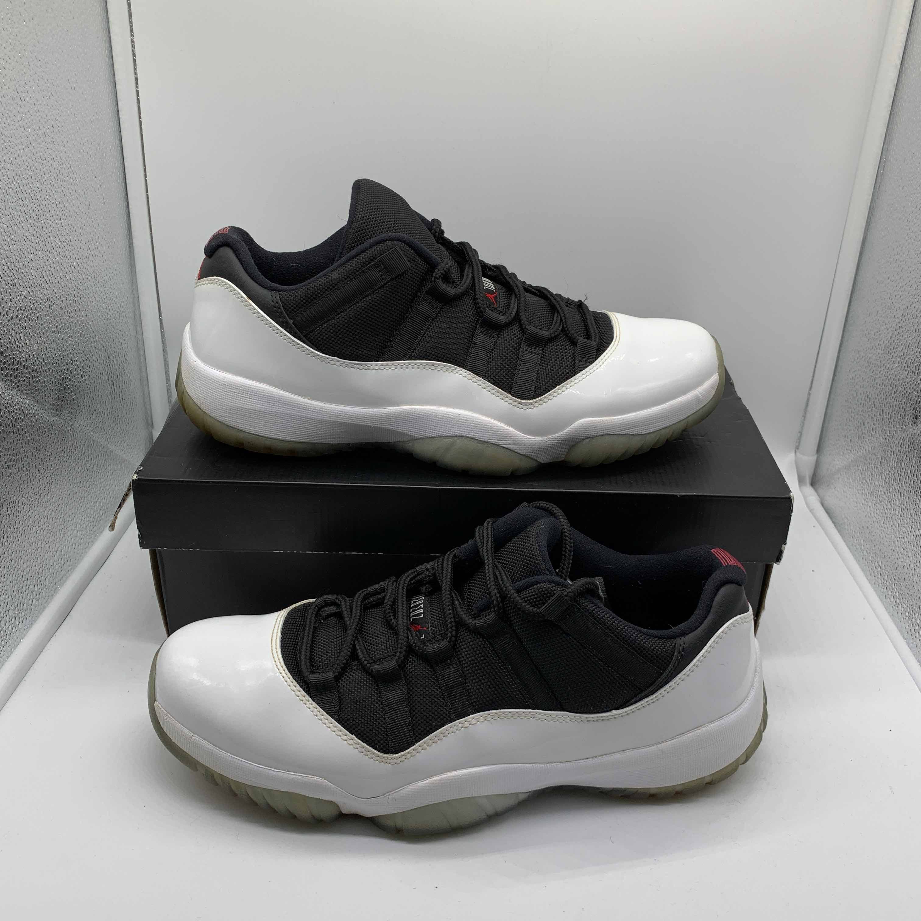 jordan 11 low tuxedo