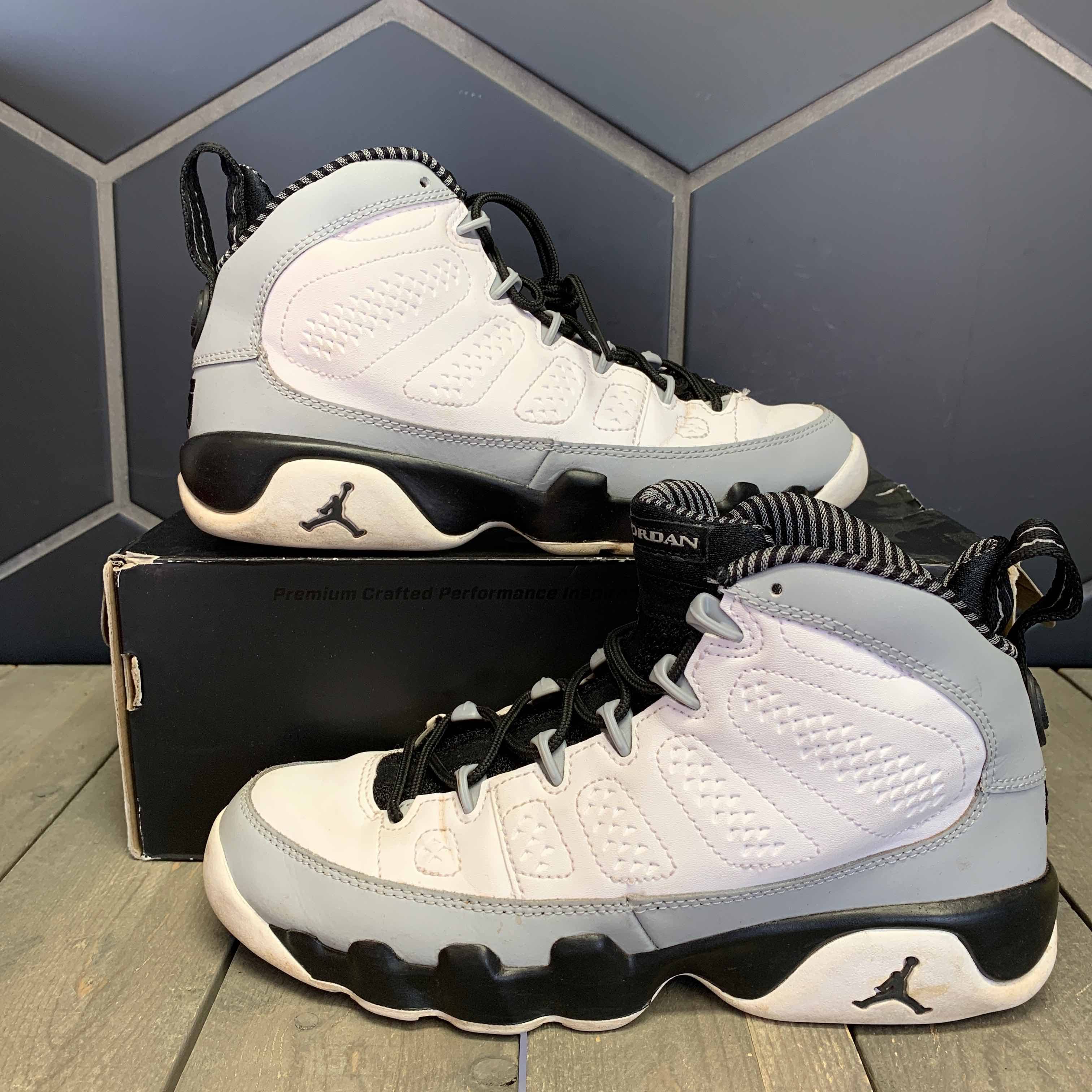 jordan 9 barons on feet