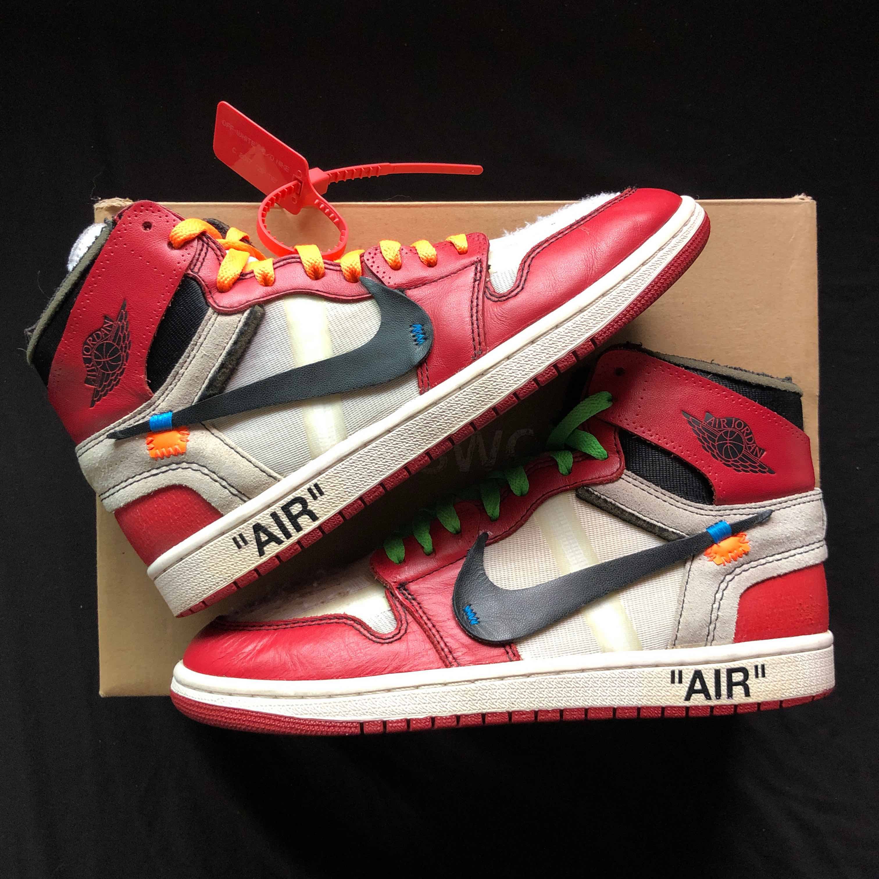 off white jordan 1 goat