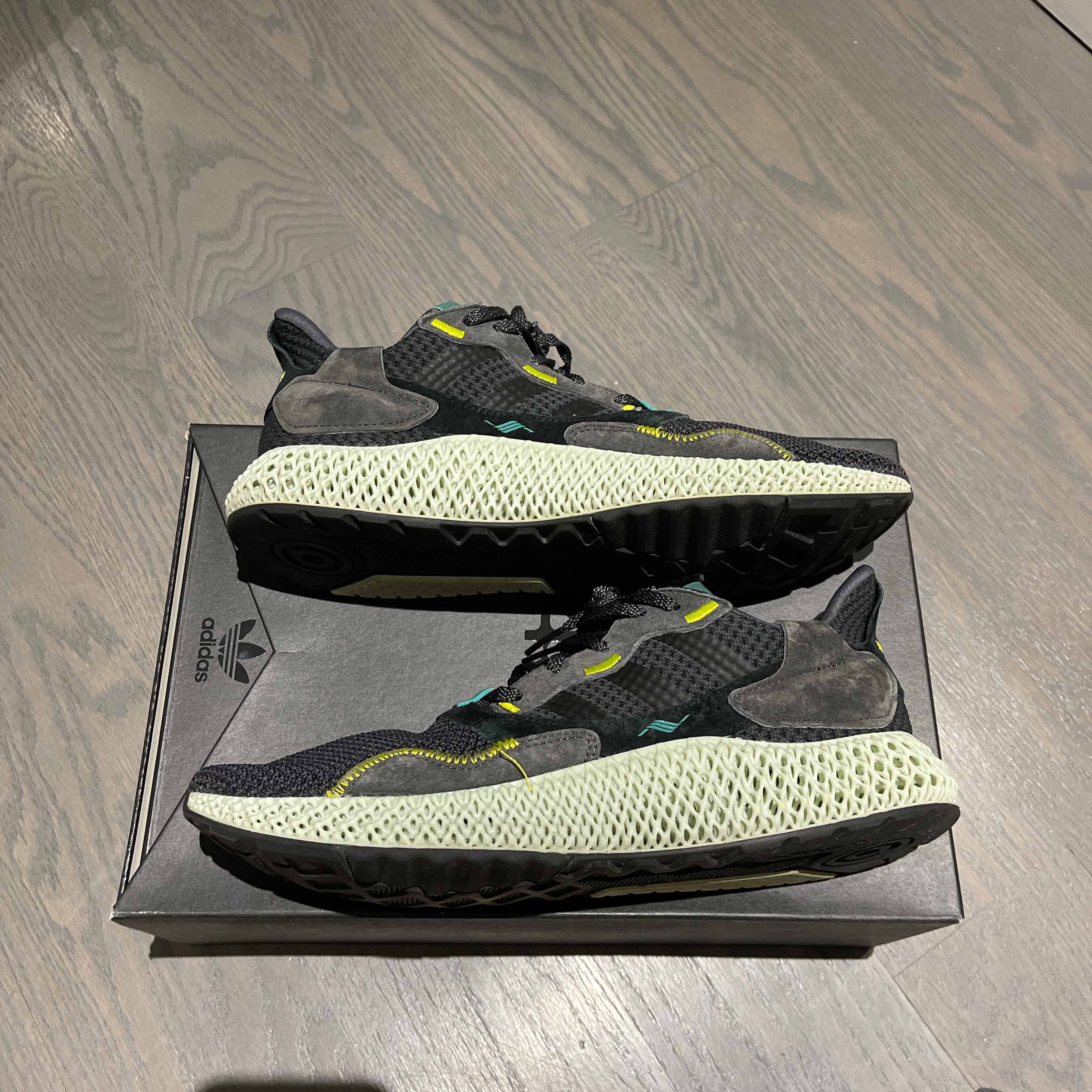 ZX 4000 Futurecraft 4D 'Carbon' - adidas - BD7865 | GOAT