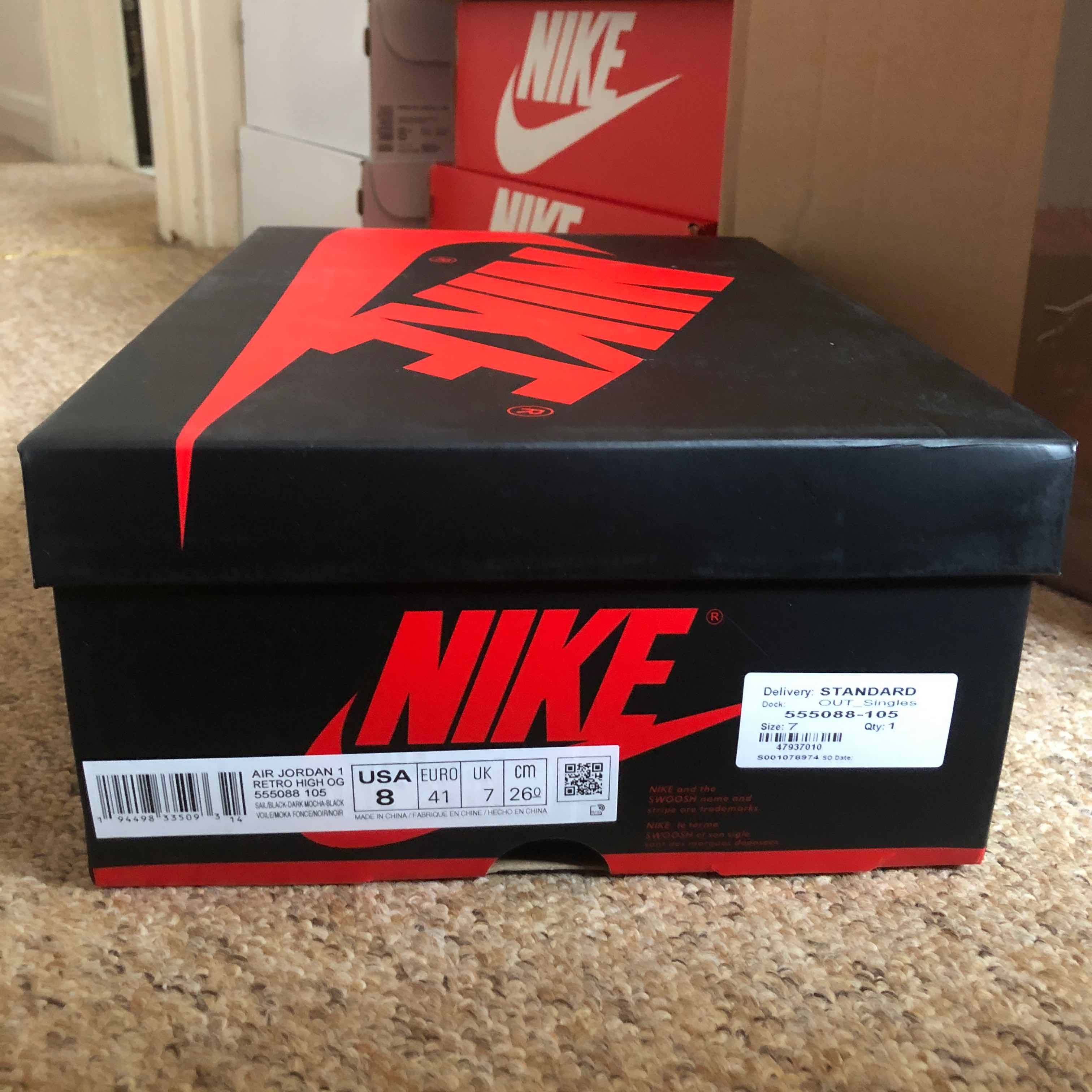 jordan mocha box