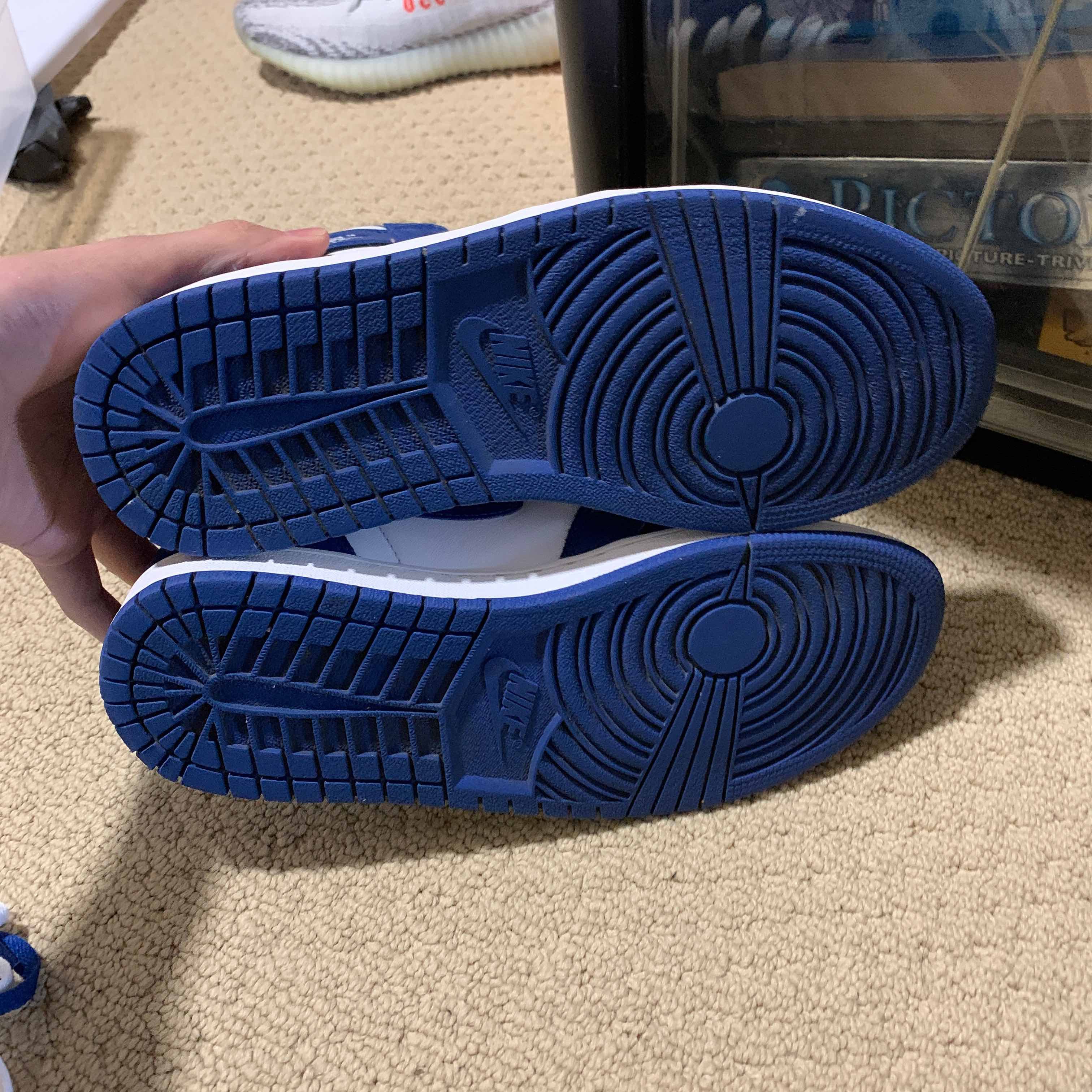 jordan 1 storm blue goat