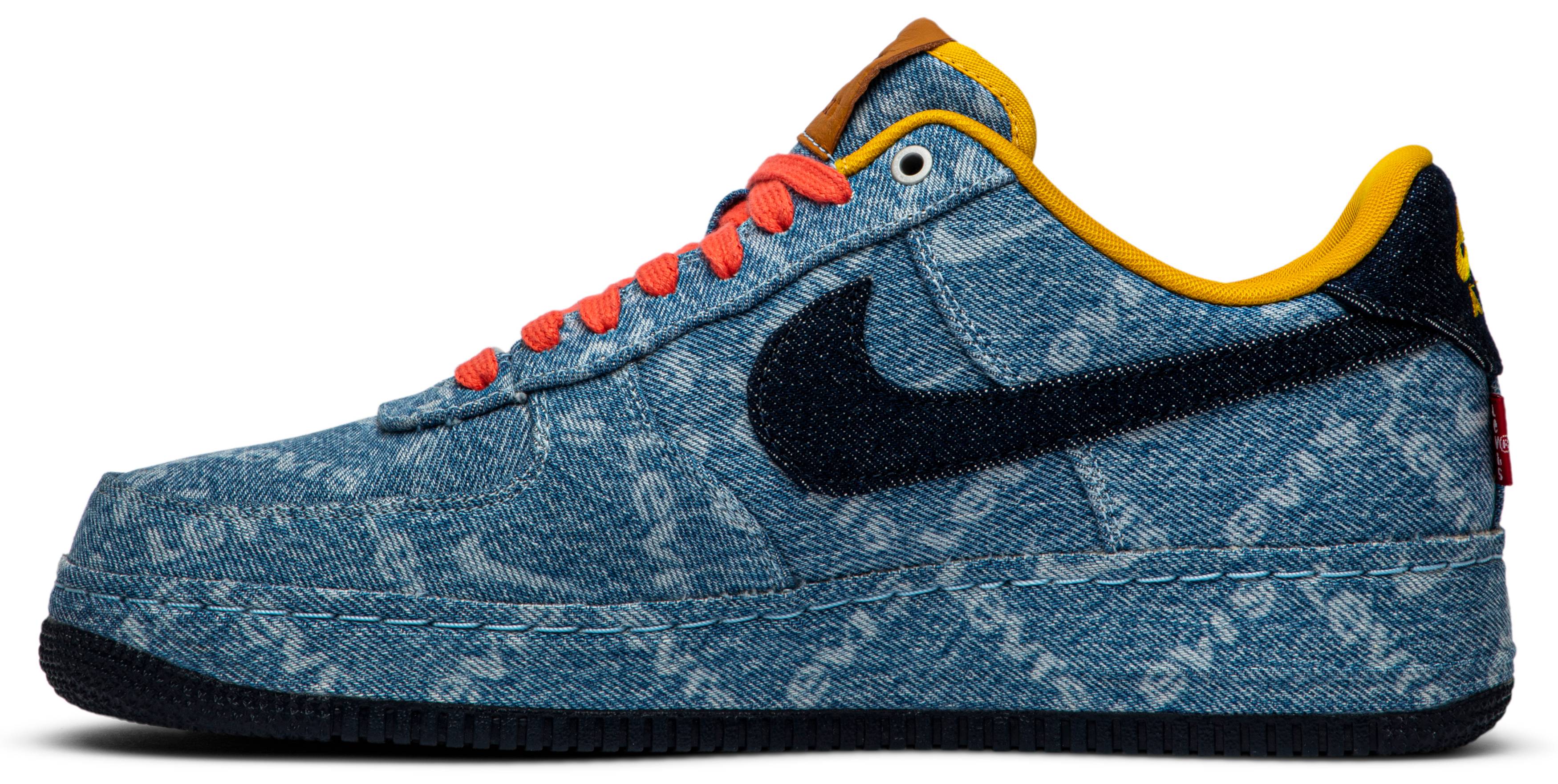 Levi's x Nike By You x Air Force 1 Low 'Exclusive Denim' - Nike ...