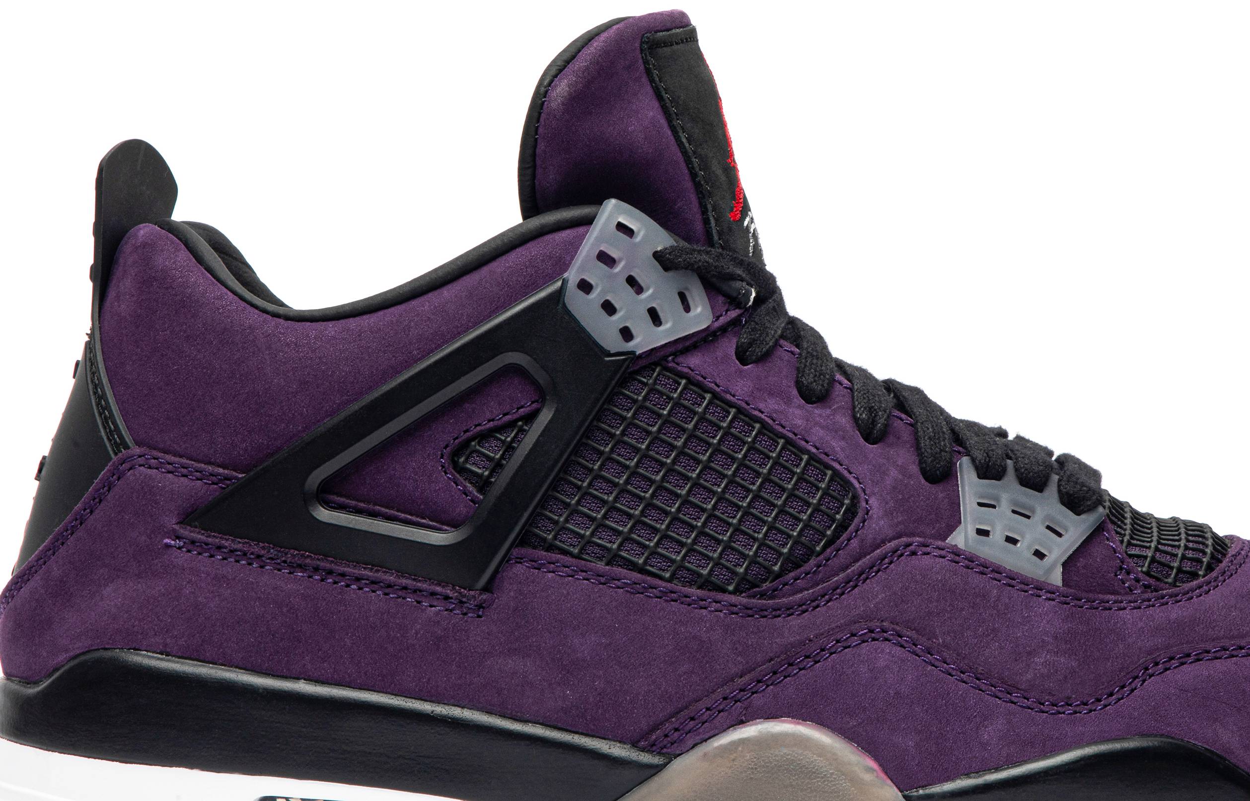 Travis Scott x Air Jordan 4 Retro 'Purple Suede - White Midsole' - Air ...