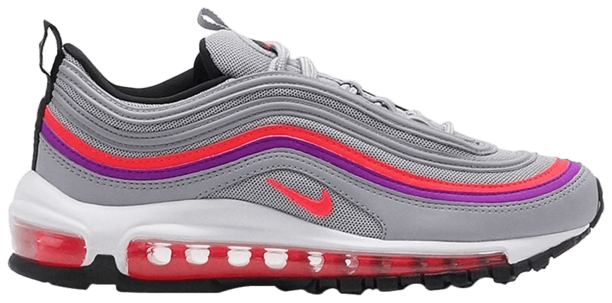 pink orange purple air max 97