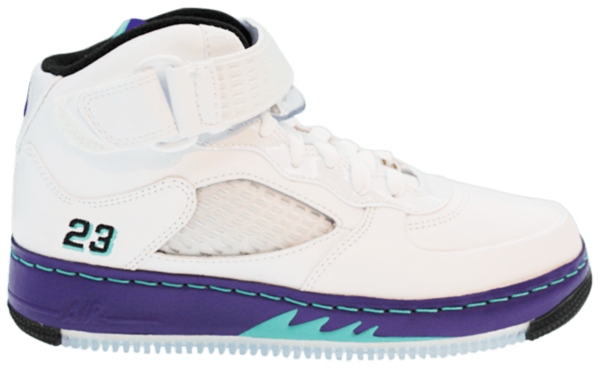 Jordan Force Fusion 5 GS 'Grape' Air Jordan 318609 102 GOAT