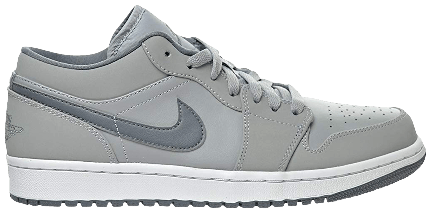 Air Jordan 1 Low 'Wolf Grey' - Air Jordan - 553558 033 | GOAT