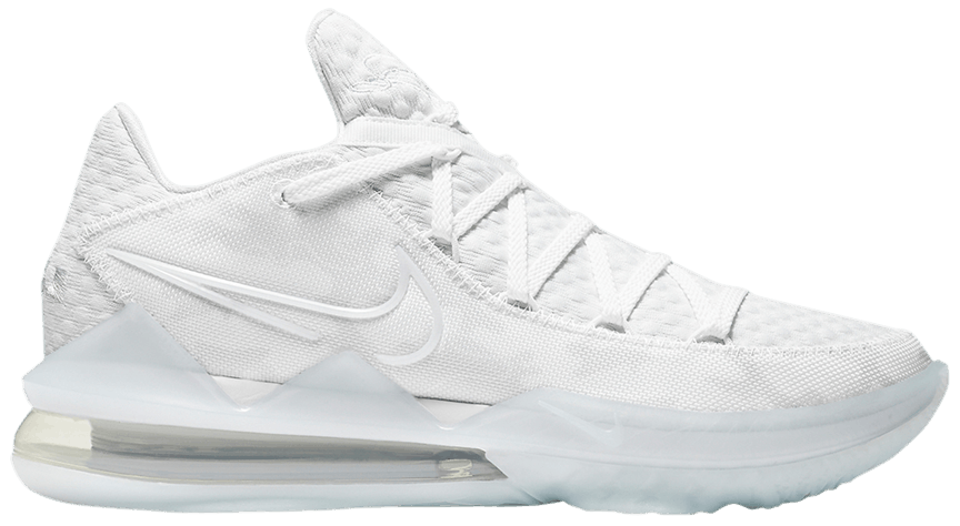 lebron 17 low white camo on feet