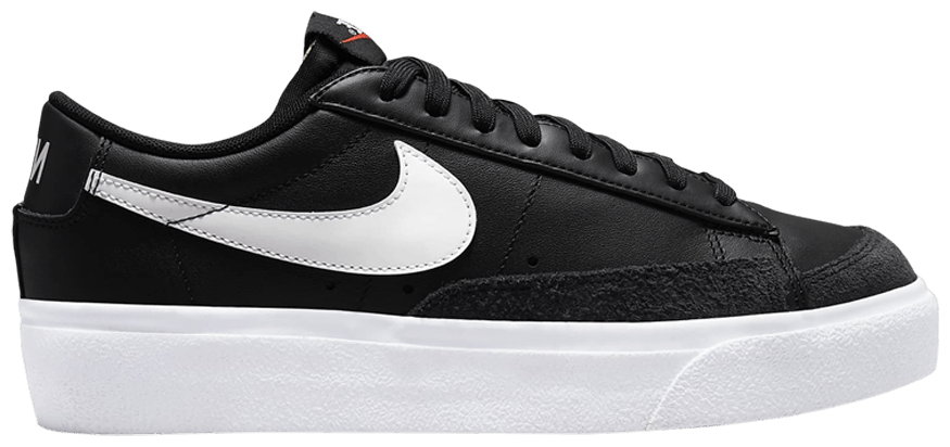 nike blazer low platform trainers