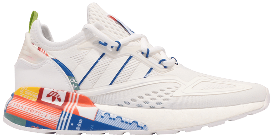 ZX 2K Boost 'Multi-Color Logos' - adidas - GX2718 | GOAT