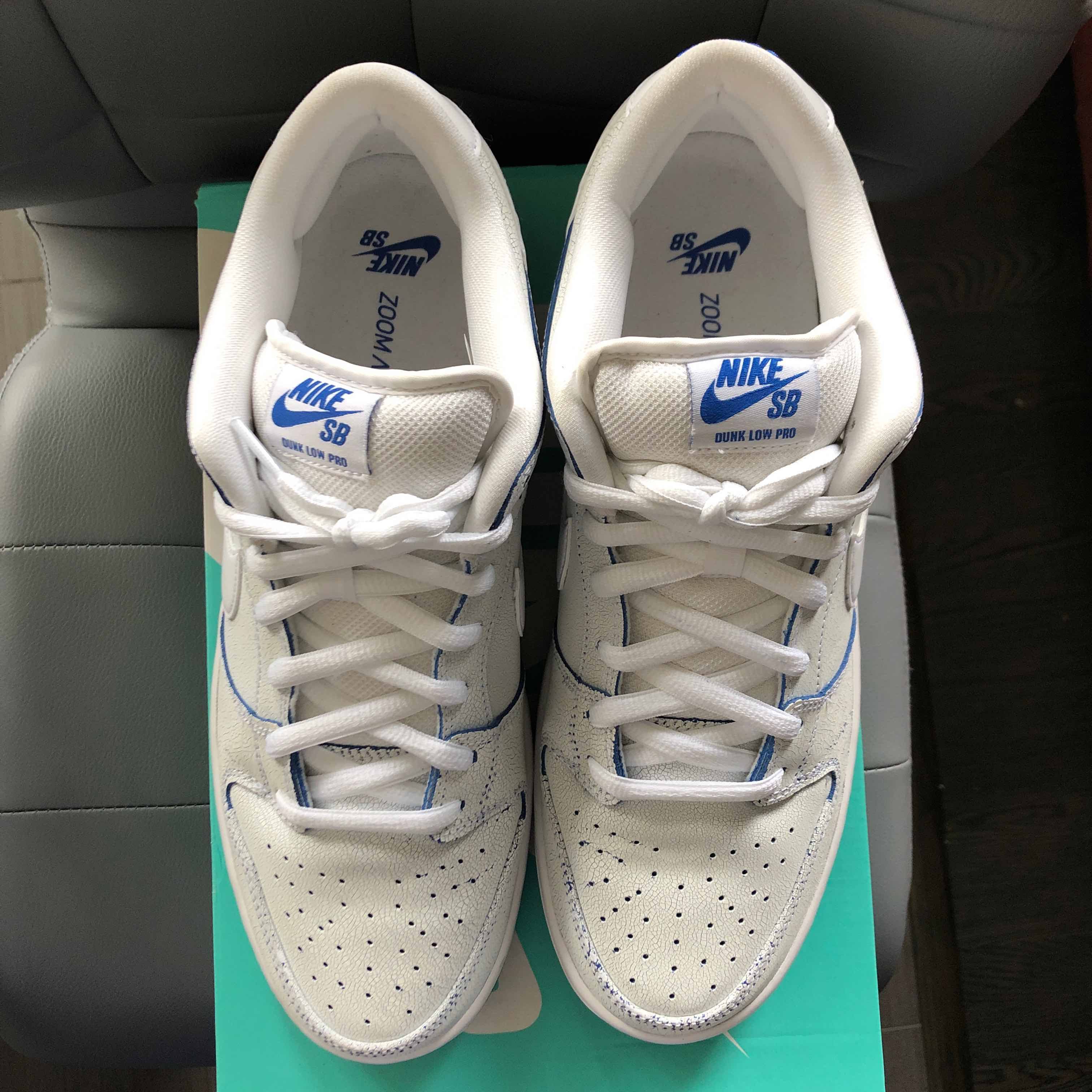 nike dunk cracked leather