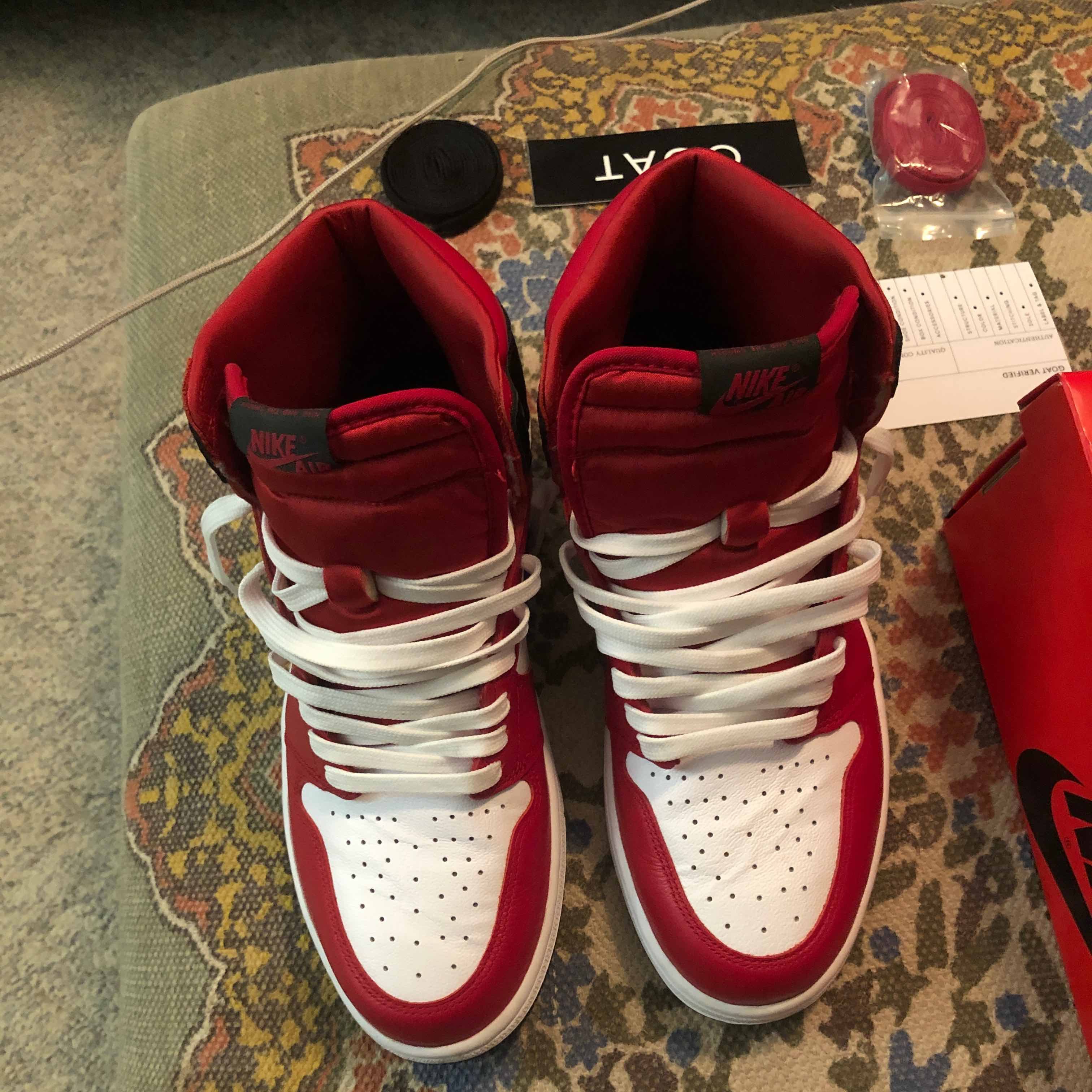 jordan 1 satin red stockx