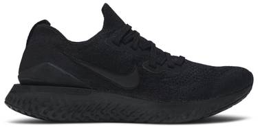 Epic React Flyknit 2 'Black' by Nike, available on goat.com for $79 Rosie Huntington Whiteley Shoes Exact Product 