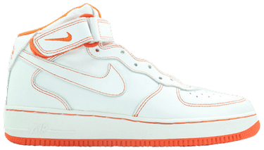Air Force 1 Mid B 'White Safety Orange' - Nike - 624039 118 | GOAT