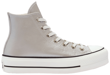 Wmns Chuck Taylor All Star Metallic Classics Platform High 'Silver Egret' - Converse - 569238C 