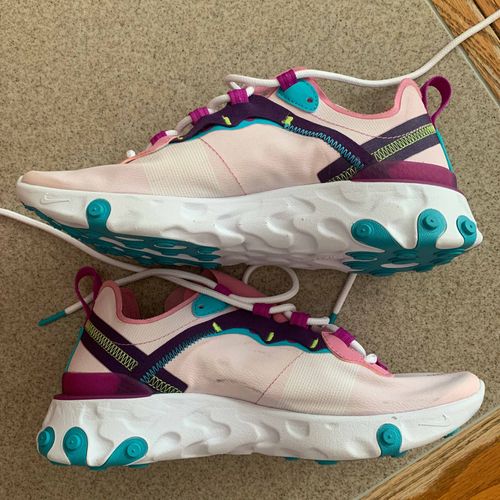 nike react element 55 magic flamingo