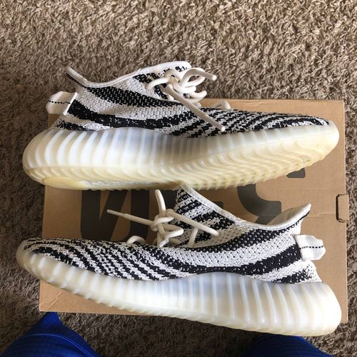 Yeezy Boost 350 V2 'Zebra' - adidas - CP9654 | GOAT
