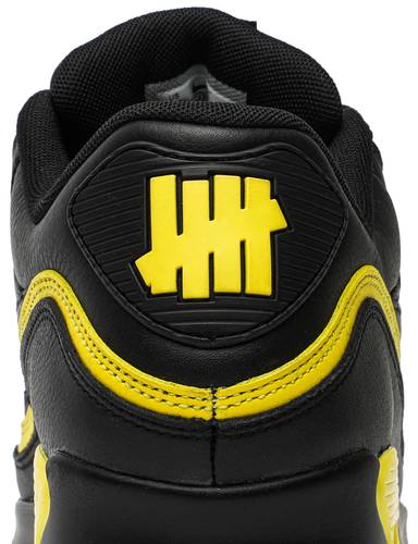 Undefeated x Air Max 90 'Black Optic Yellow' - Nike - CJ7197 001 | GOAT