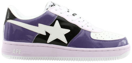 Bapesta FS-001 Low 'Purple White' 2005 - BAPE - 559 | GOAT