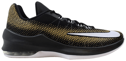 nike air max infuriate black and gold