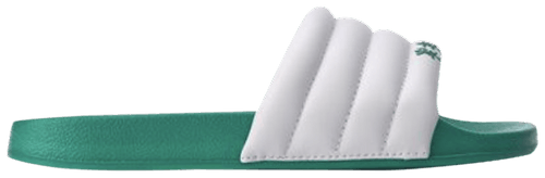t monogram leather bubble slides