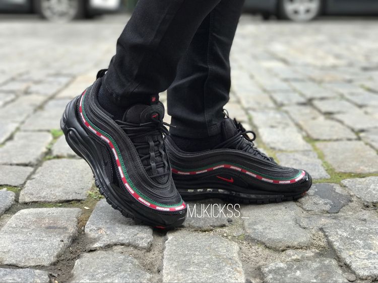 nike air max 97 undefeated black