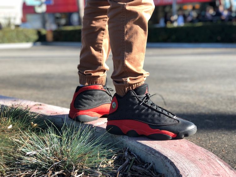jordan 13 bred leather