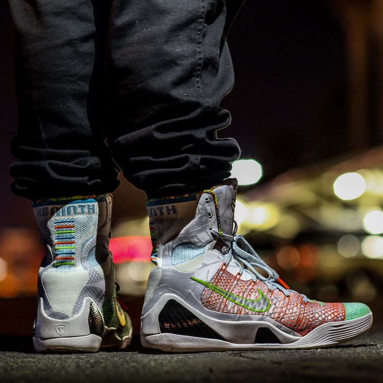kobe 9 elite on feet