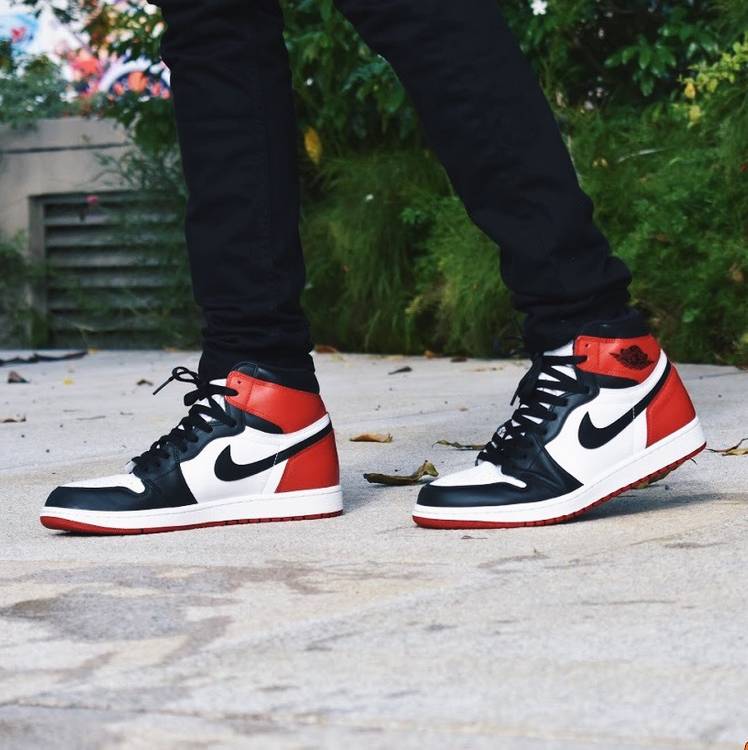 air jordan 1 retro bg black toe